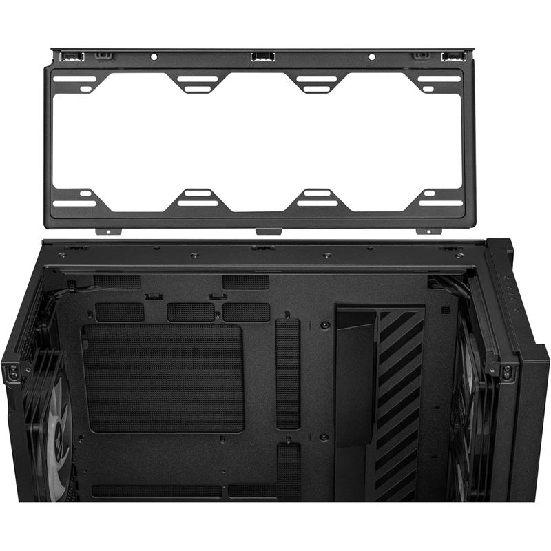 GABINETE ASUS TUF GAMING GT302 ARGB M-ATX BLACK FANS 4 X 140MM